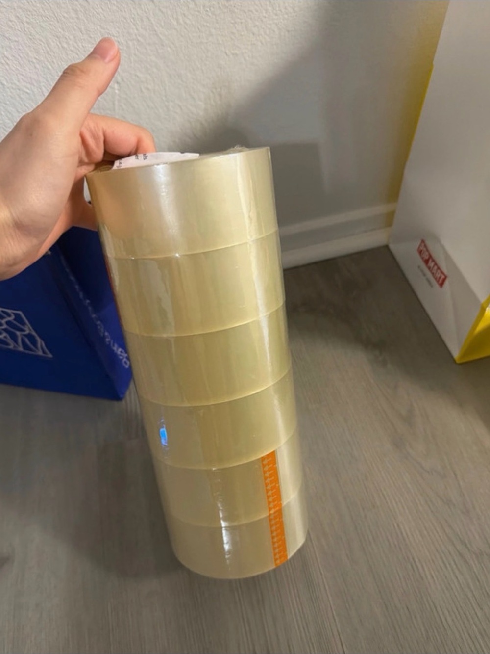 Clear Packing Tape 2” x 110 Yards, 6 Rolls Heavy Duty Shipping Tape